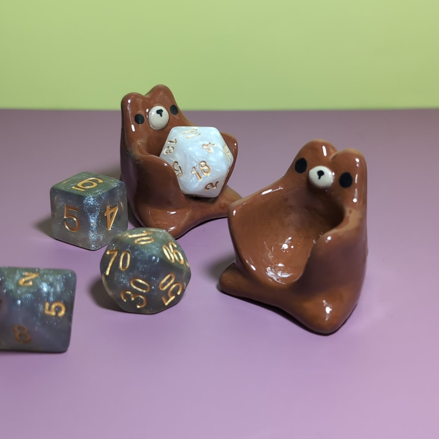Dnd Bear Companion D20 Holder