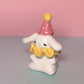 Bunny Clown Ceramic Figurine