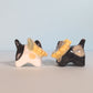Mini Flower Kitty Cat Ceramic Figurine