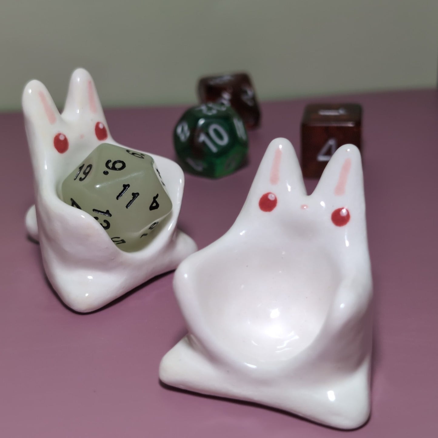 Dnd Bunny Companion D20 Holder