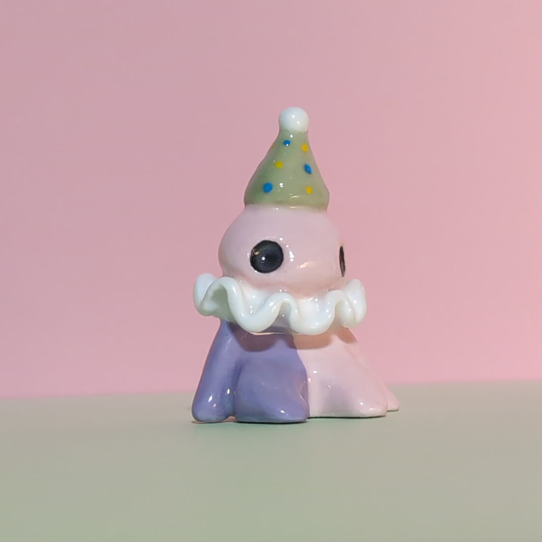 Clown Ceramic Figurine