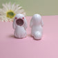 Screaming Bunny Ceramic Figurine