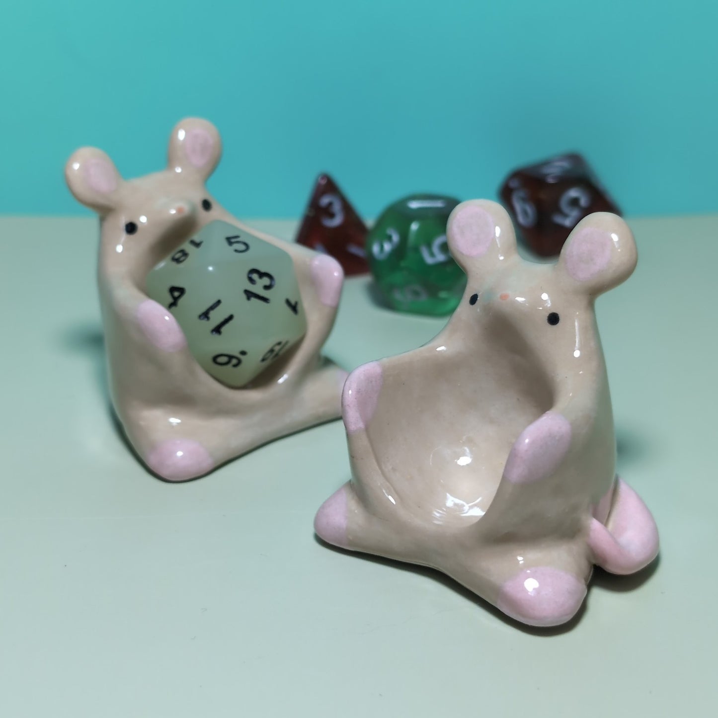 Dnd Mouse Companion D20 Holder