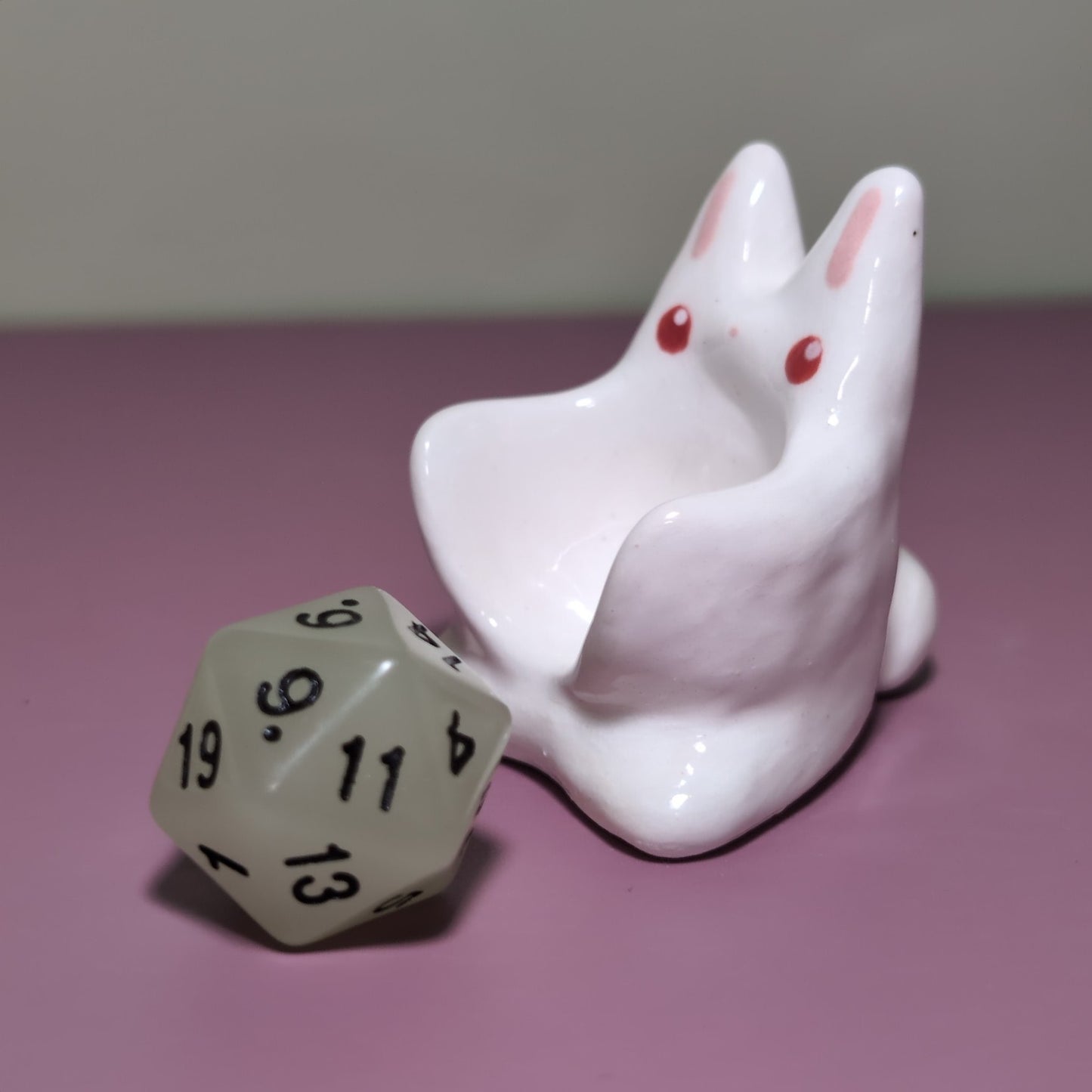 Dnd Bunny Companion D20 Holder