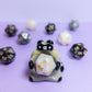 Raccoon with Cloak Dnd Companion D20 Holder