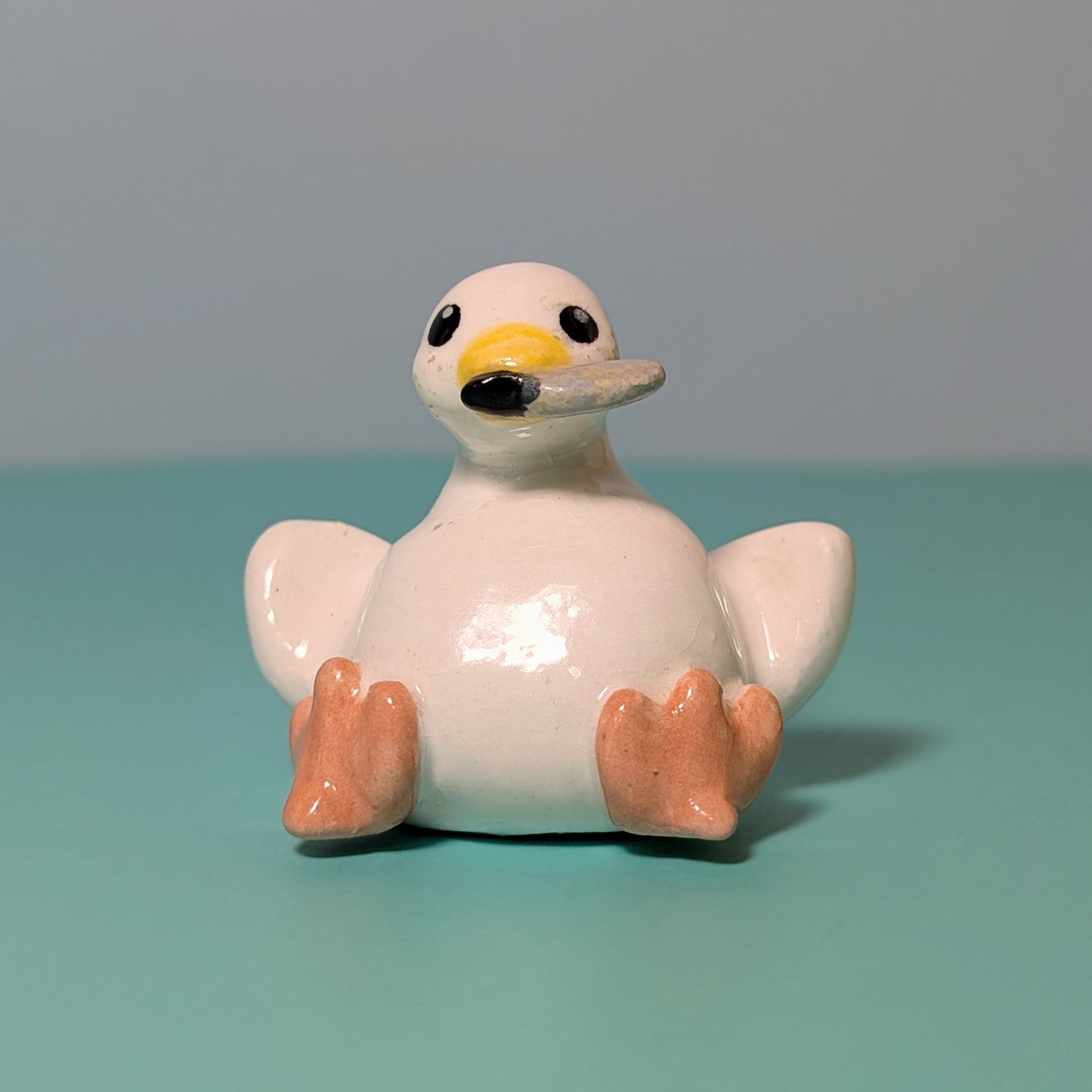 Duck Duck Goose Cutie Ceramic Figurine