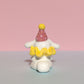 Bunny Clown Ceramic Figurine