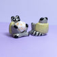 Raccoon with Cloak Dnd Companion D20 Holder