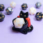 Cat with Cloak Dnd Companion D20 Holder