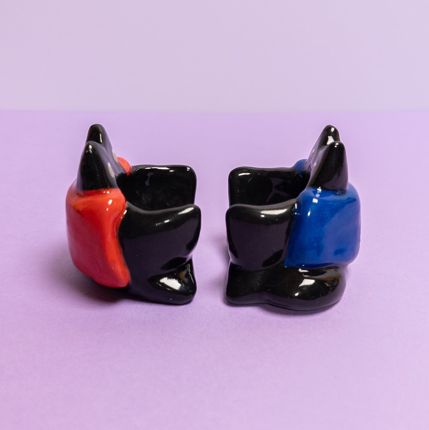 Cat with Cloak Dnd Companion D20 Holder