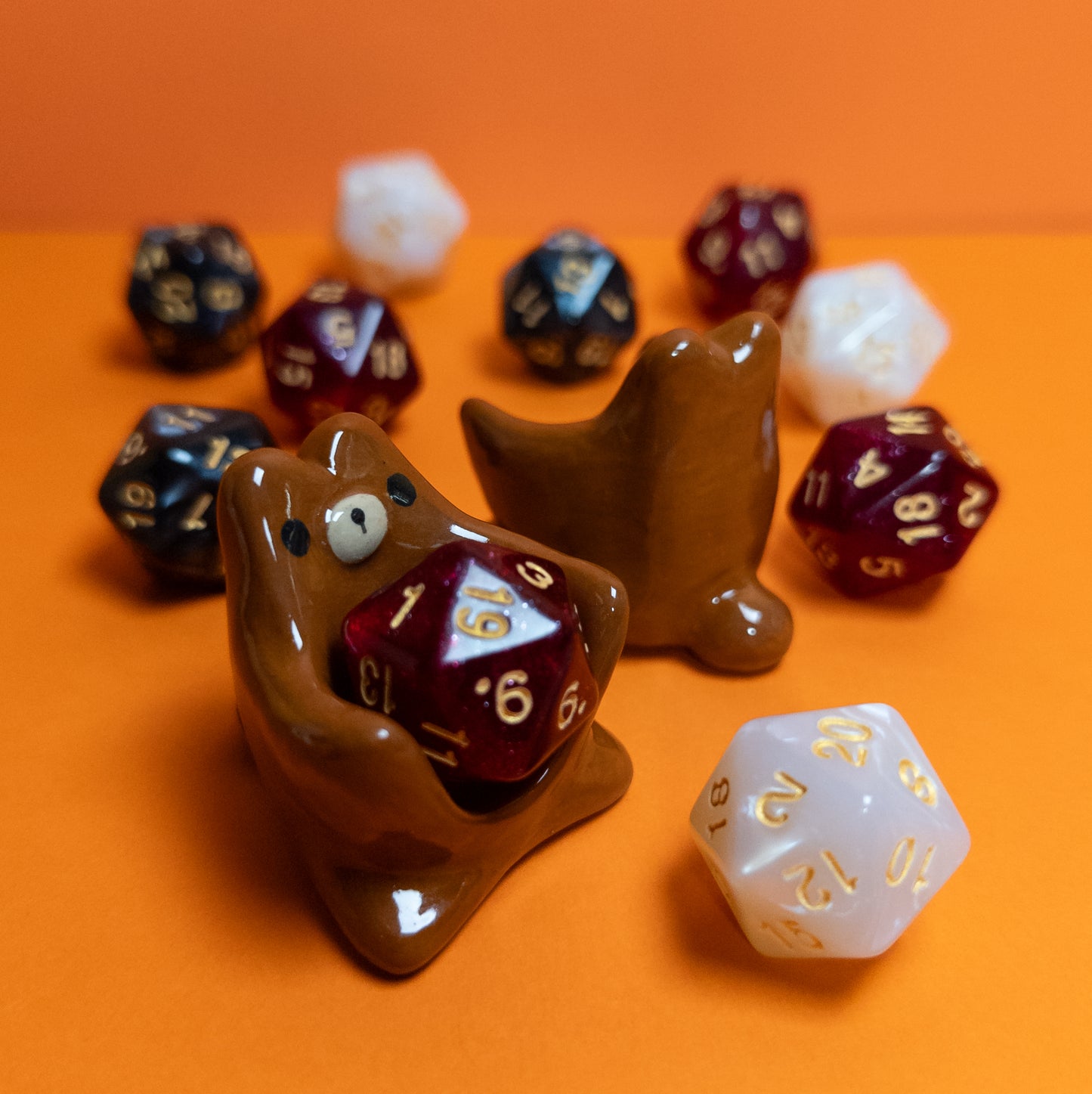 Dnd Bear Companion D20 Holder