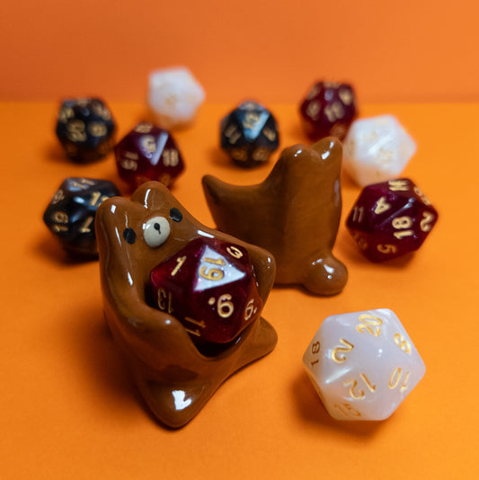 Dnd Bear Companion D20 Holder