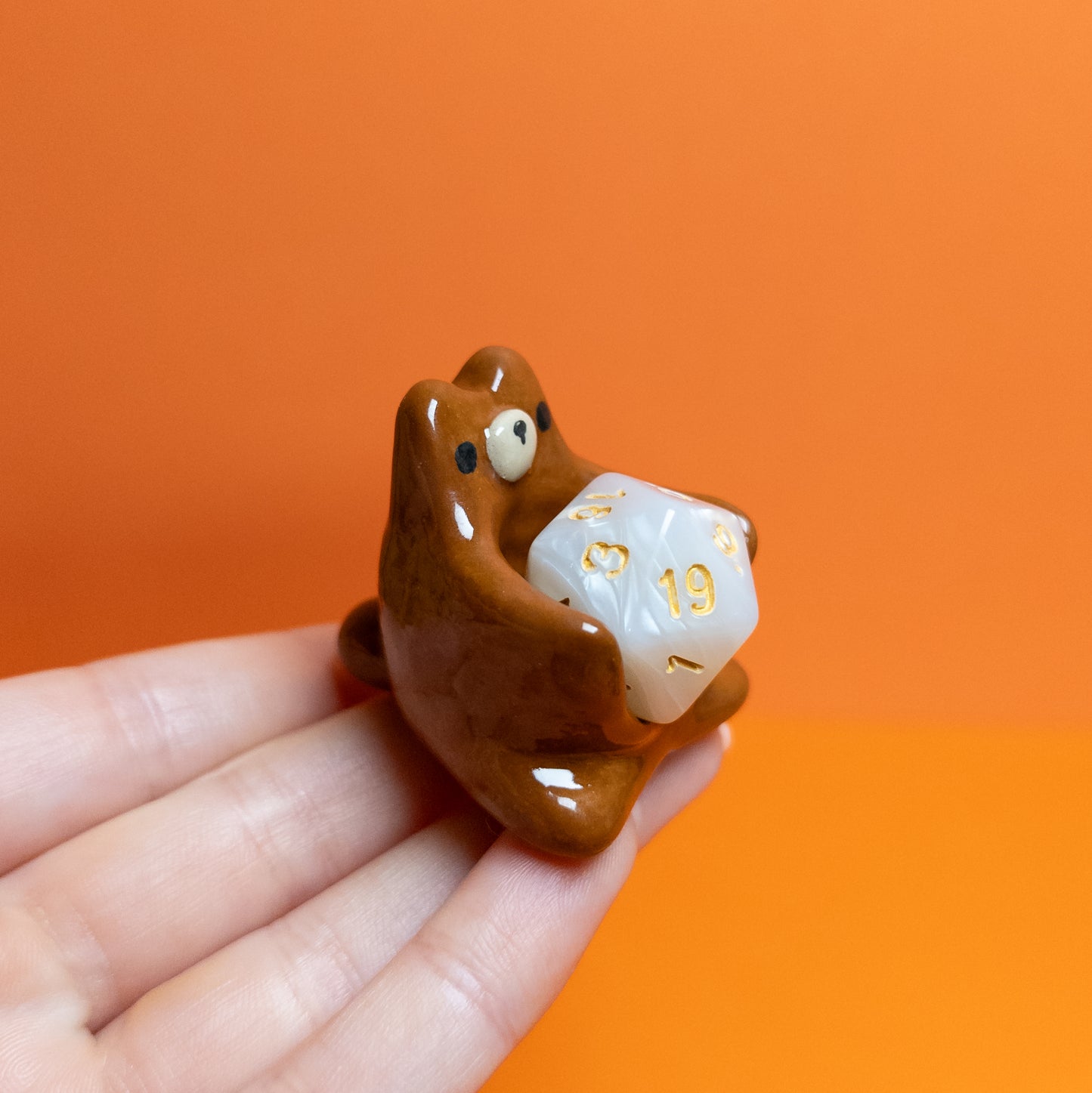 Dnd Bear Companion D20 Holder