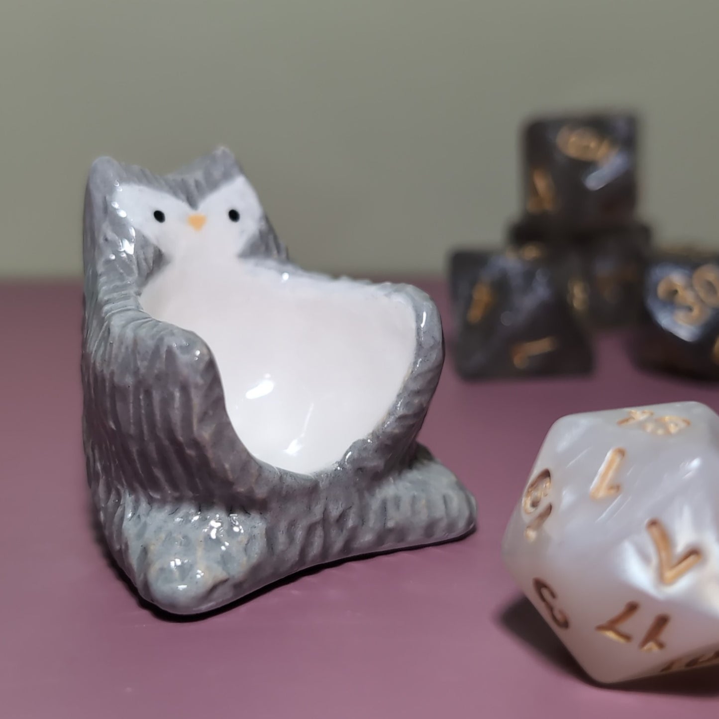 Dnd Owlbear Companion D20 Holder