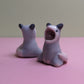 Screaming Possum Ceramic Figurine