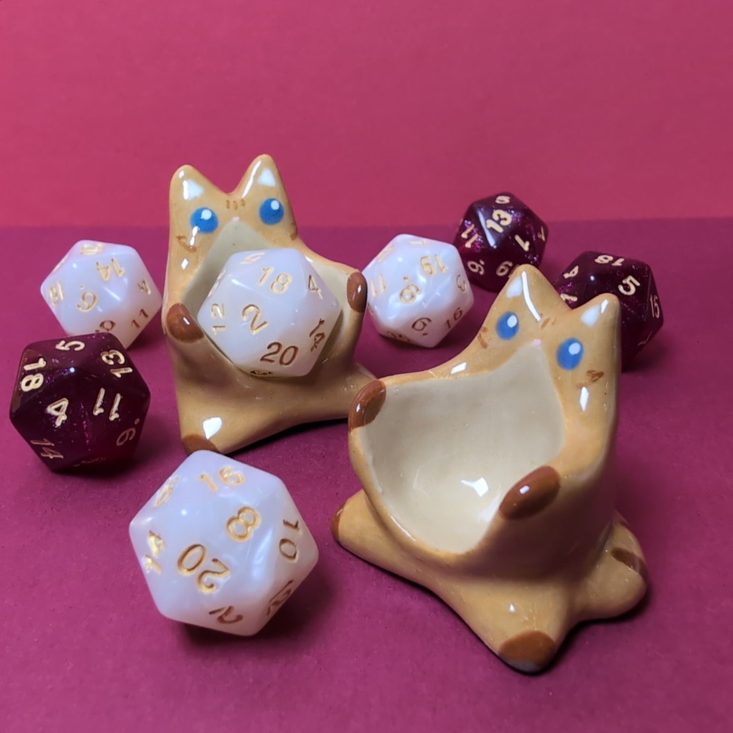 Mighty Nein Frumpkin Cat Dnd Companion D20 Holder