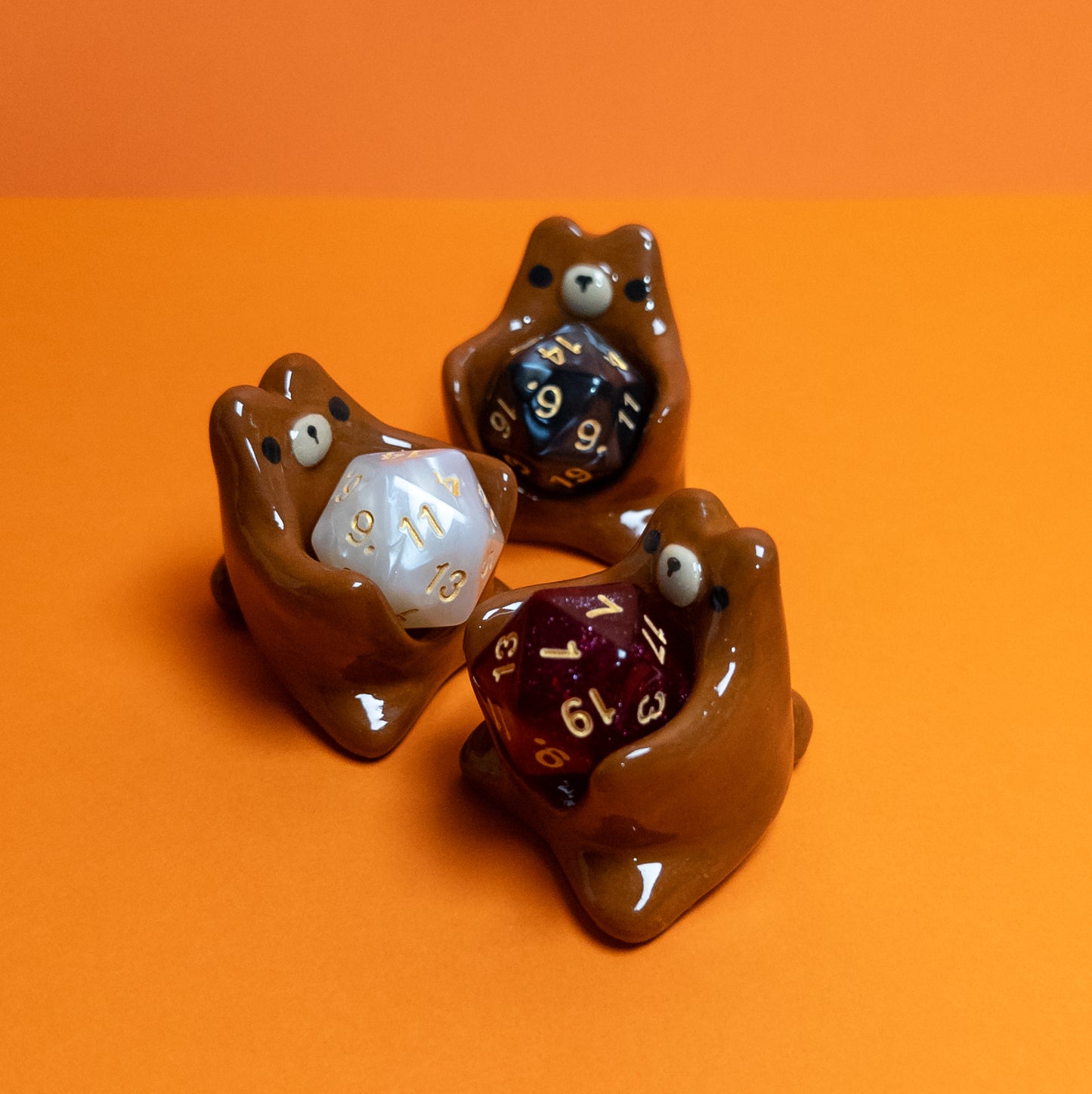 Dnd Bear Companion D20 Holder