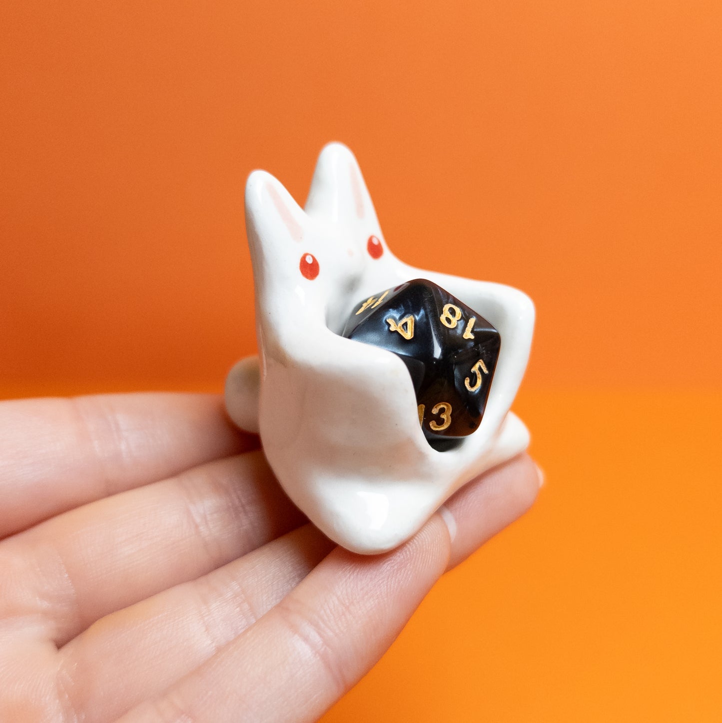 Dnd Bunny Companion D20 Holder