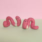 Wormy Ceramic Figurine