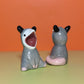 Screaming Possum Ceramic Figurine