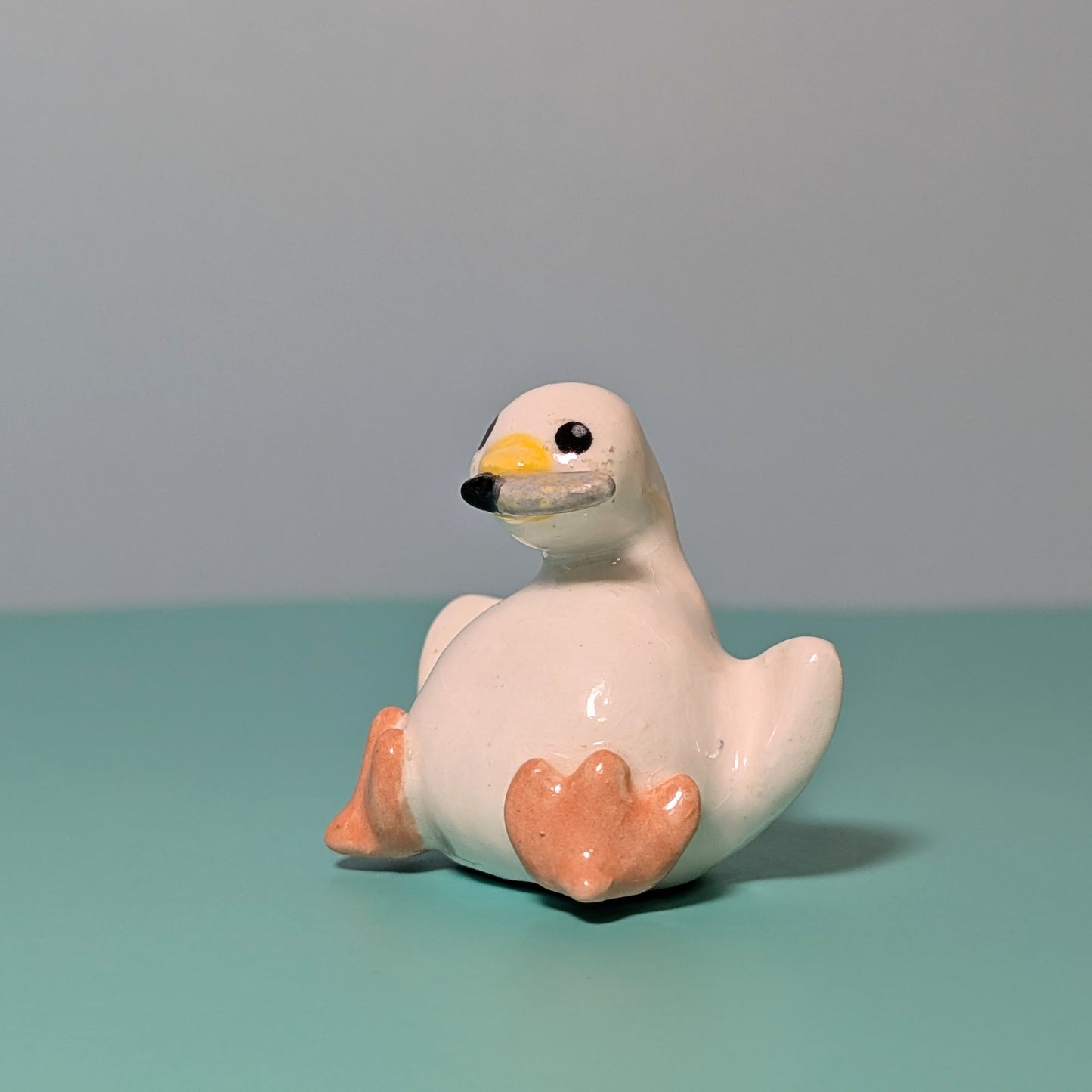 Duck Duck Goose Cutie Ceramic Figurine