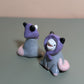 Babushka Possum Ceramic Figurine