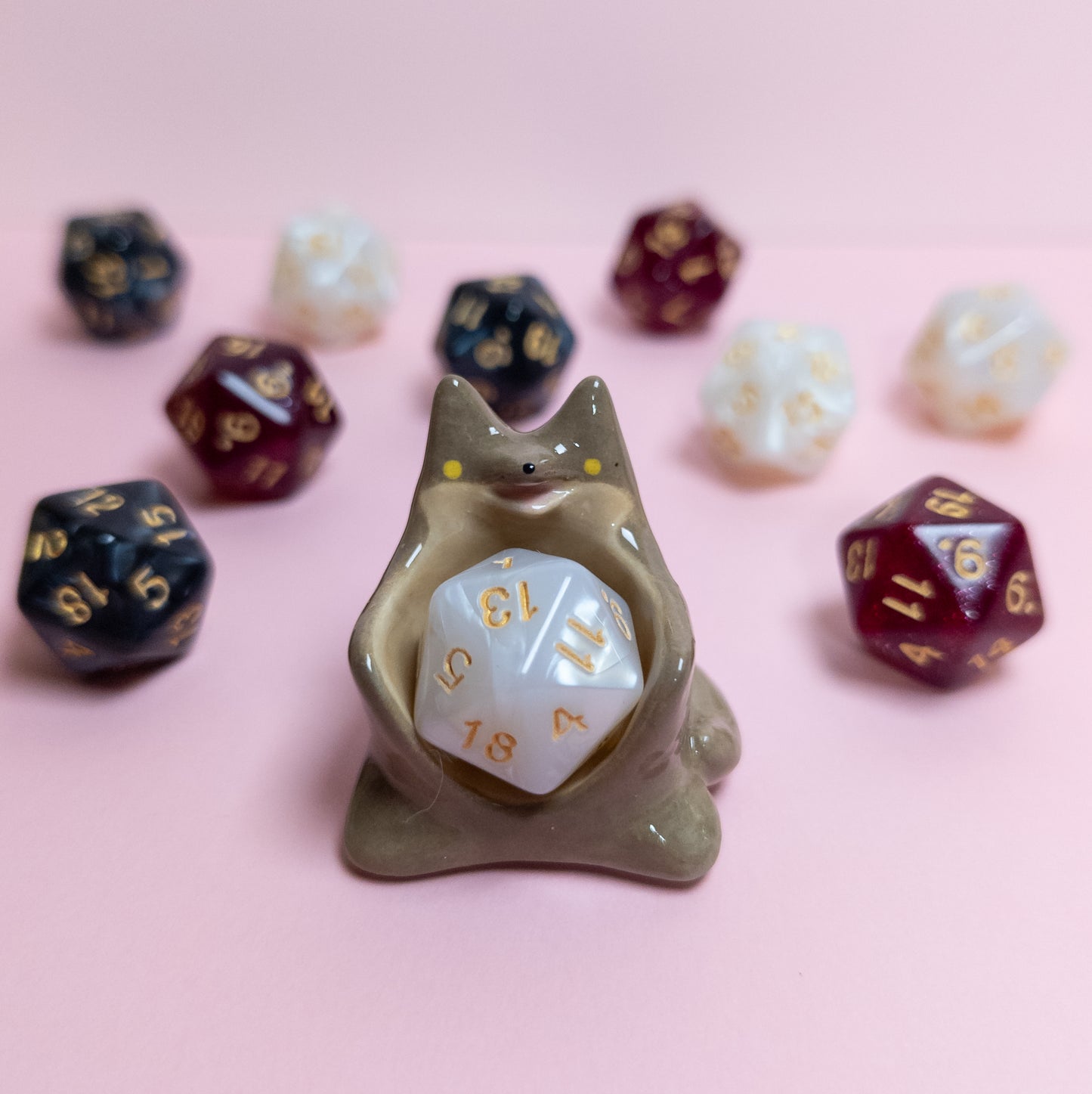 Dnd Wolf Companion D20 Holder