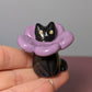 Flower Mishap Kitty Cat Ceramic Figurine