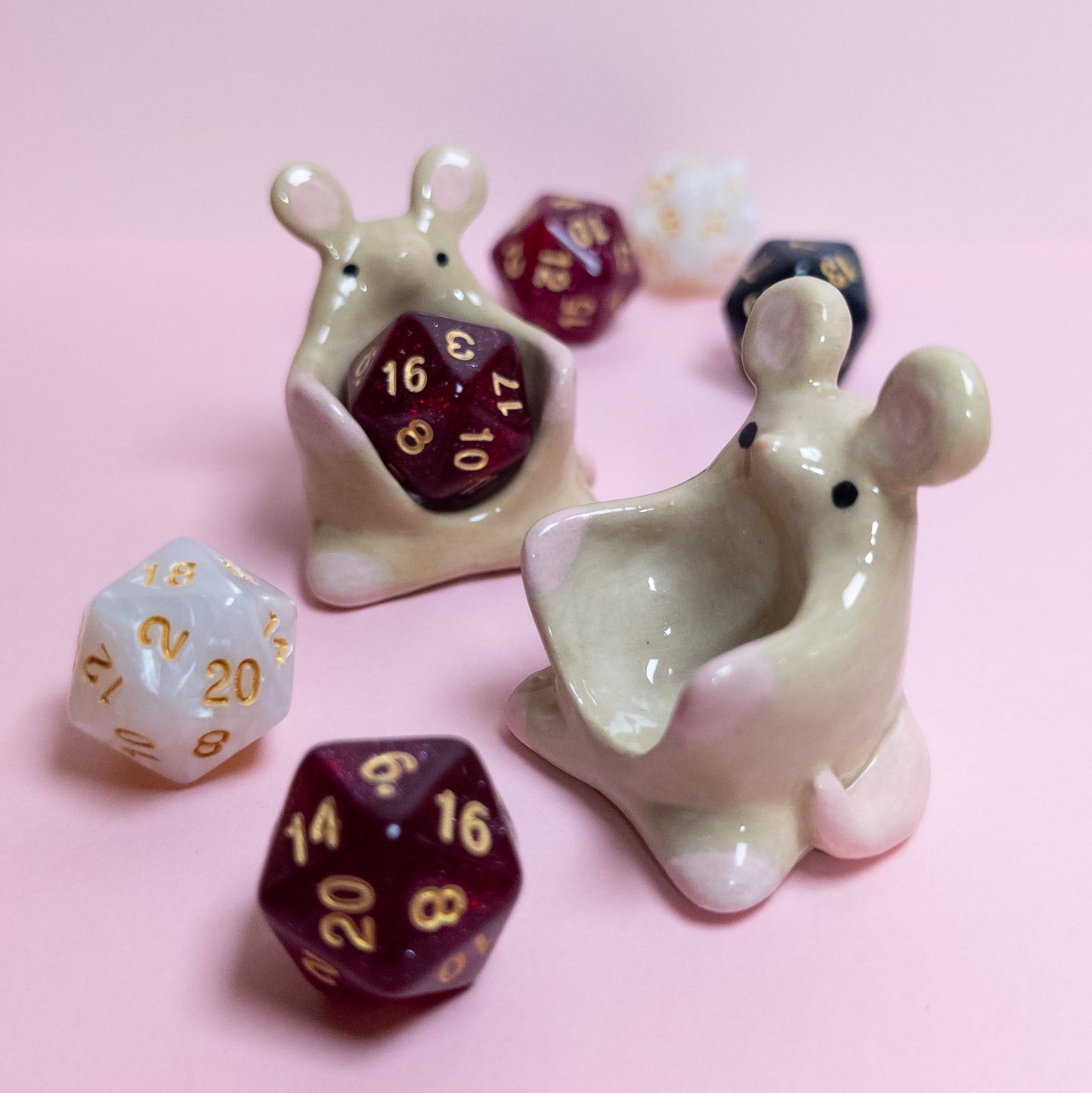Dnd Mouse Companion D20 Holder
