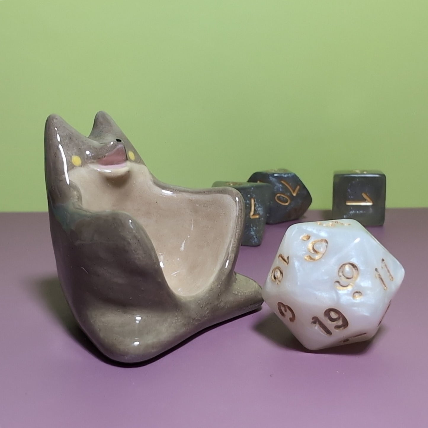 Dnd Wolf Companion D20 Holder