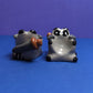 Raccoon Fighter Dnd Companion D20 Holder