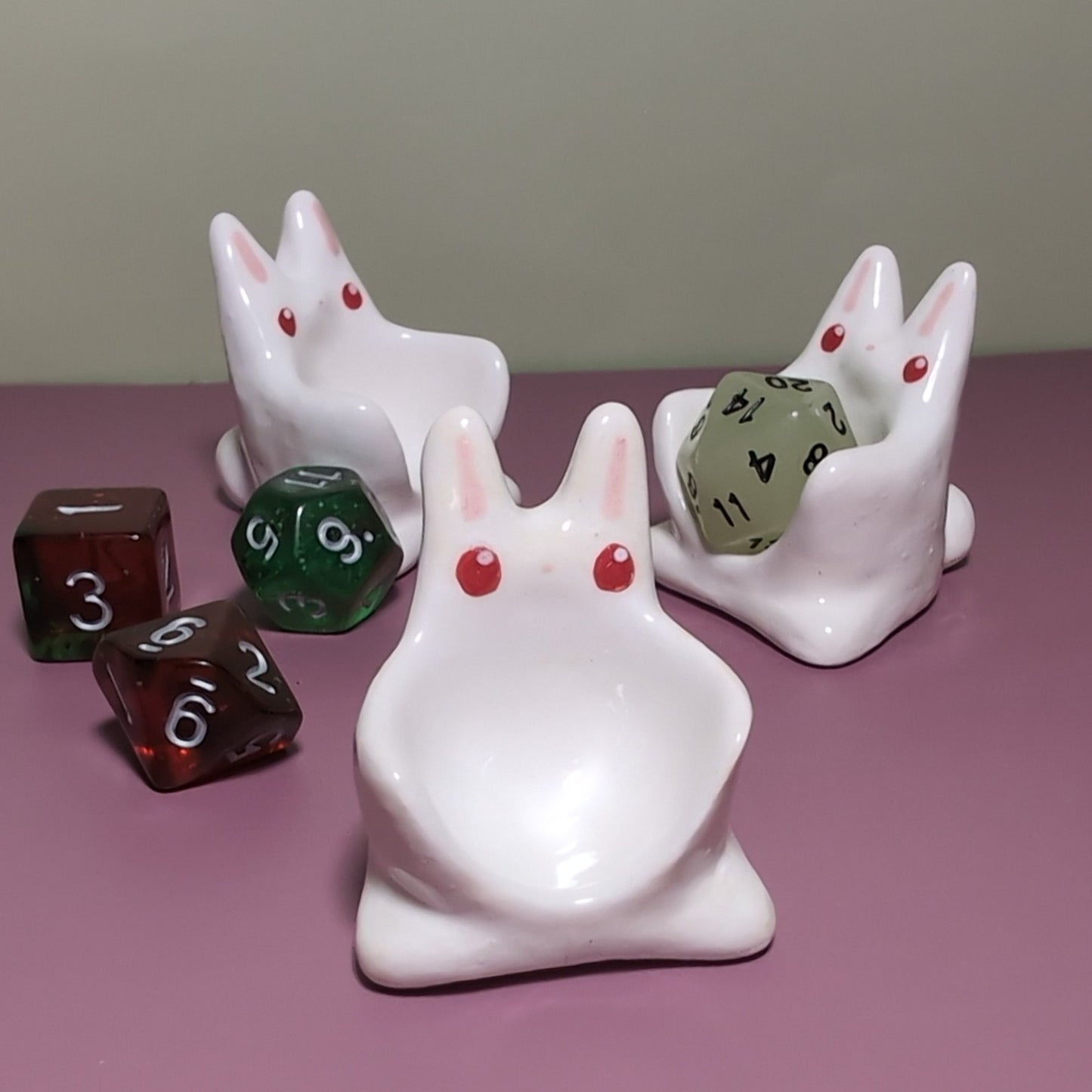Dnd Bunny Companion D20 Holder