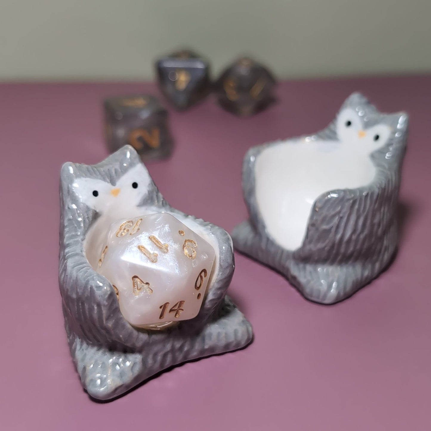 Dnd Owlbear Companion D20 Holder