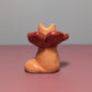 Flower Mishap Kitty Cat Ceramic Figurine