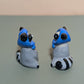 Babushka Raccoon Ceramic Figurine