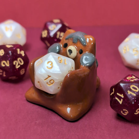 Critical Role Trinket the Bear D20 Holder