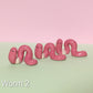 Wormy Ceramic Figurine