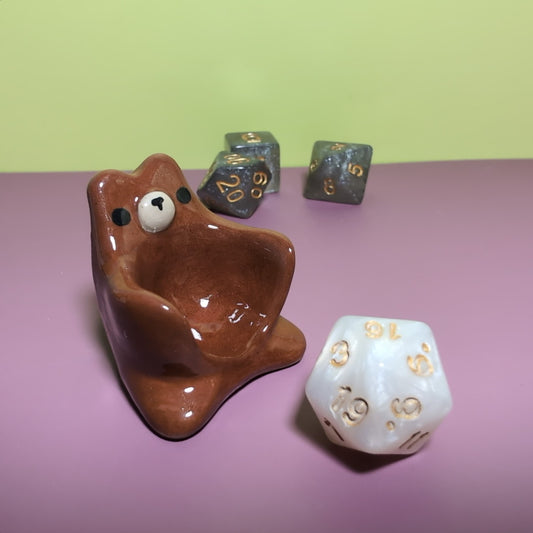 Dnd Bear Companion D20 Holder