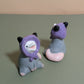 Babushka Possum Ceramic Figurine