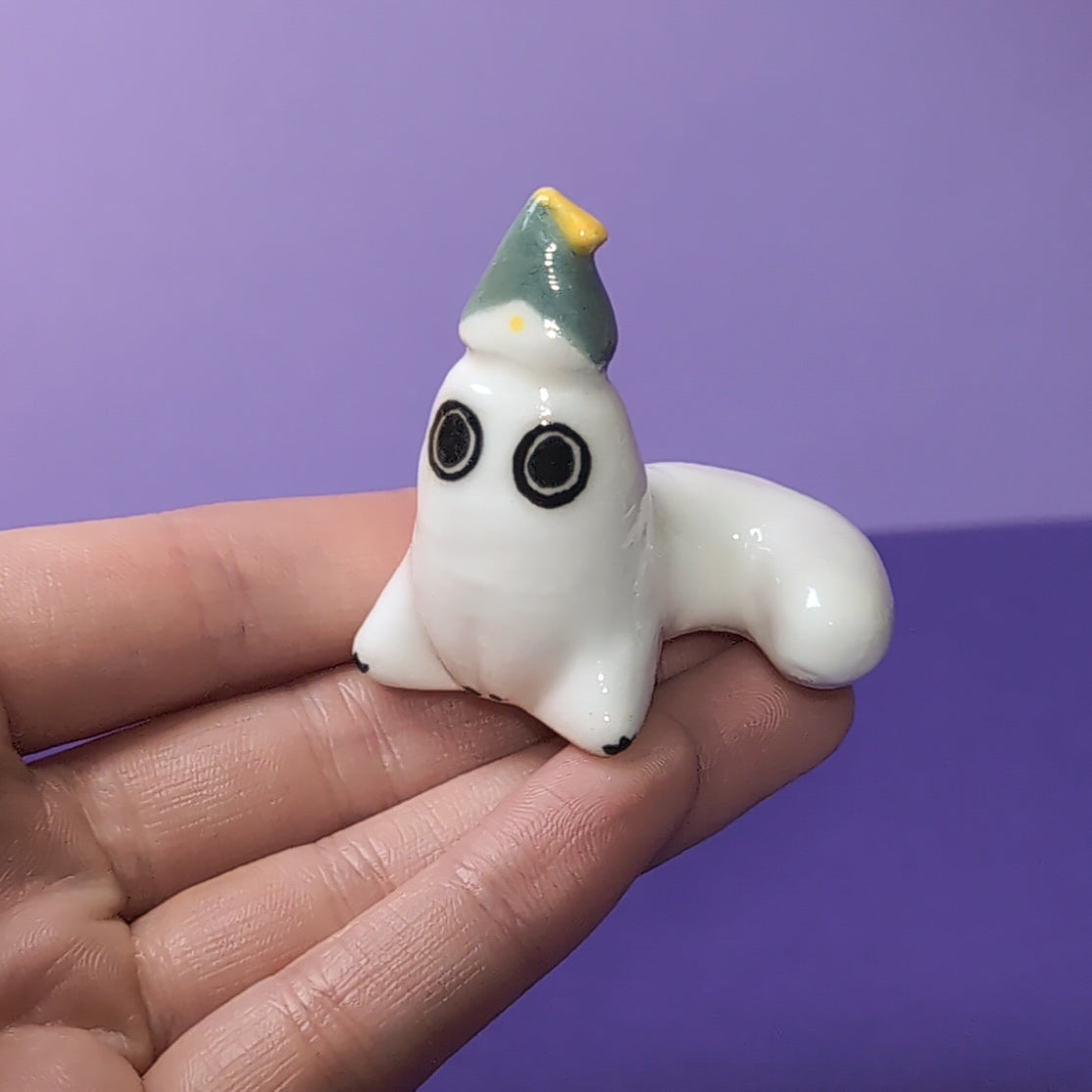 Brushbuddy Witch Hat Atelier Ceramic Figurine