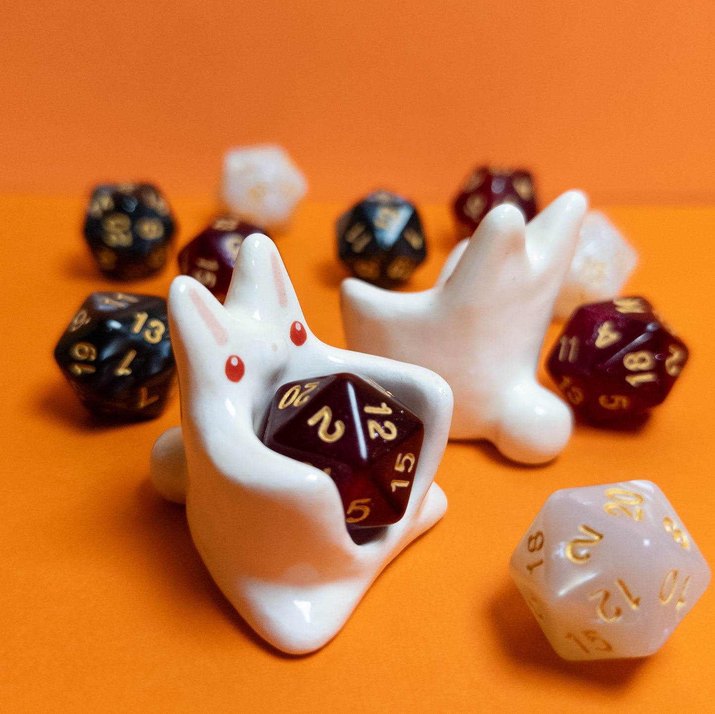 Dnd Bunny Companion D20 Holder
