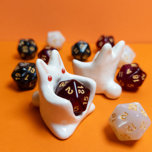 Dnd Bunny Companion D20 Holder