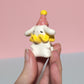 Bunny Clown Ceramic Figurine