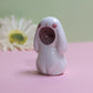 Screaming Bunny Ceramic Figurine