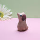 Screaming Cat Ceramic Figurine