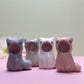 Screaming Cat Ceramic Figurine