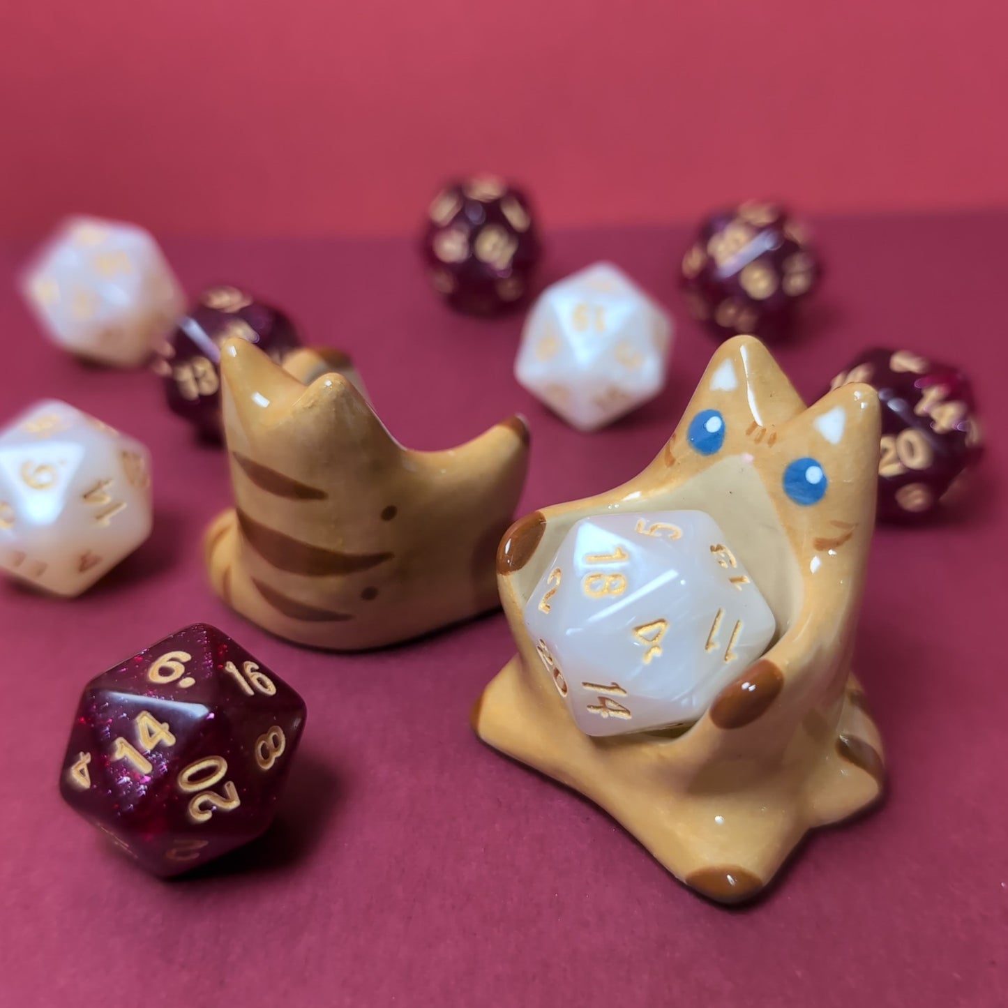 Mighty Nein Frumpkin Cat Dnd Companion D20 Holder