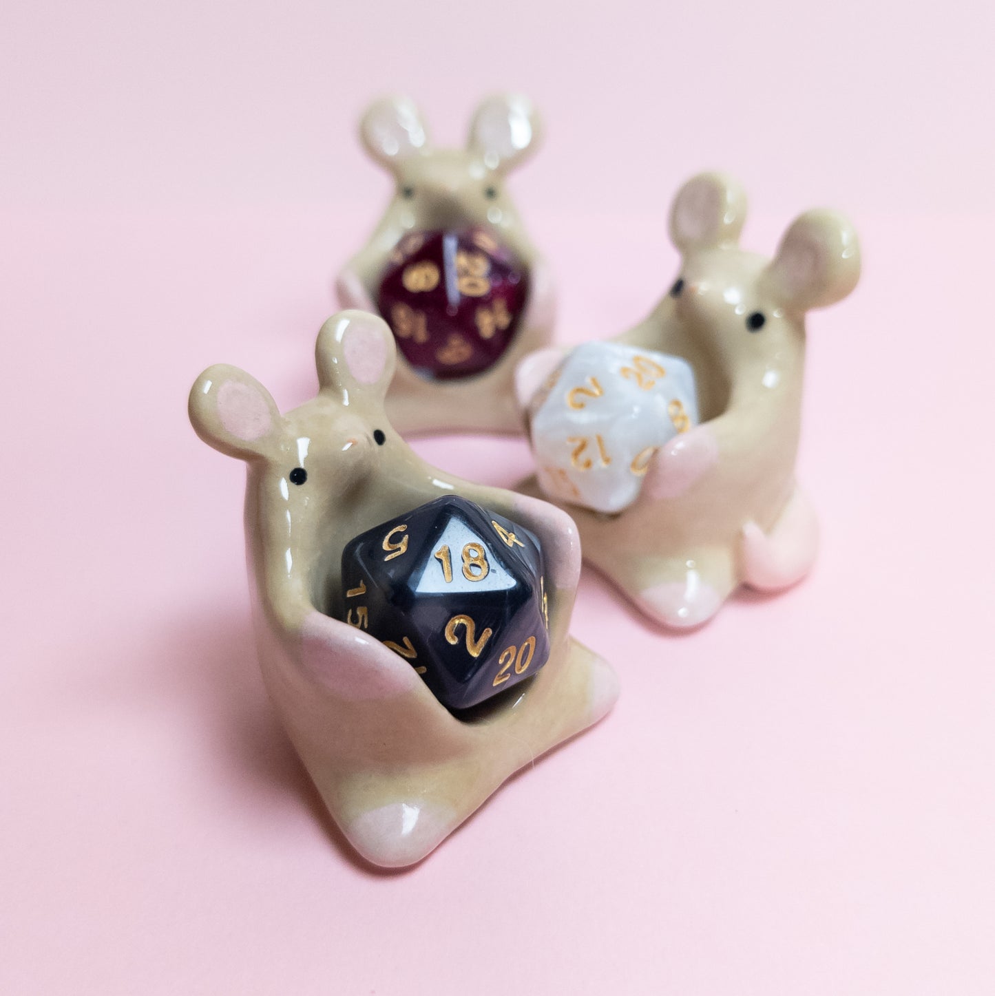 Dnd Mouse Companion D20 Holder
