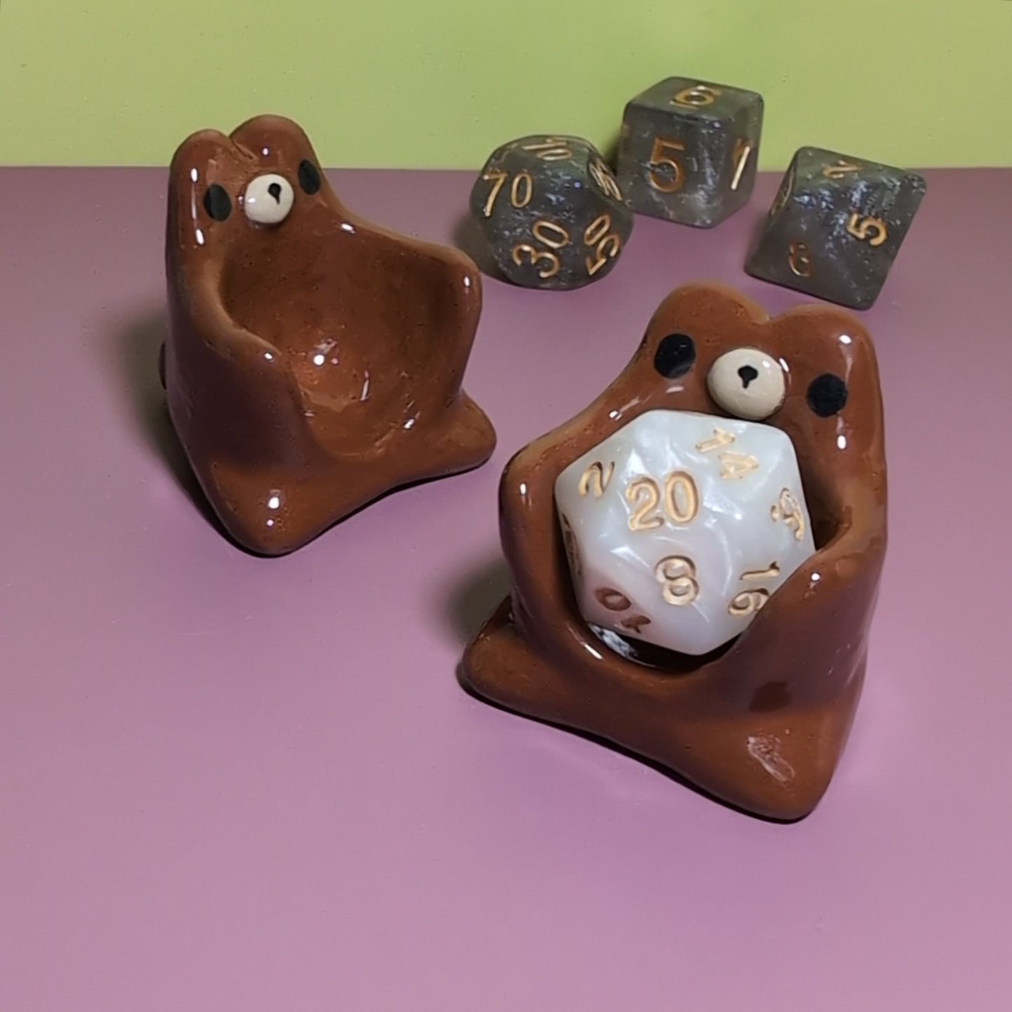 Dnd Bear Companion D20 Holder