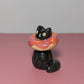 Donut Fiasco Kitty Cat Ceramic Figurine